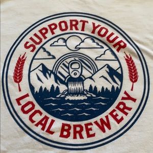 Support your local brewery tee
